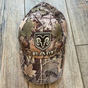Vintage 2010 RAM Truck Camo Hat | Backwoods | Adjustable